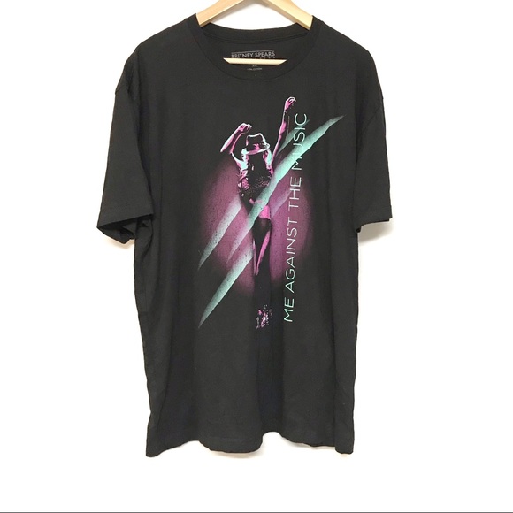 britney spears collection Tops - Britney Spears Collection concert black tee unisex